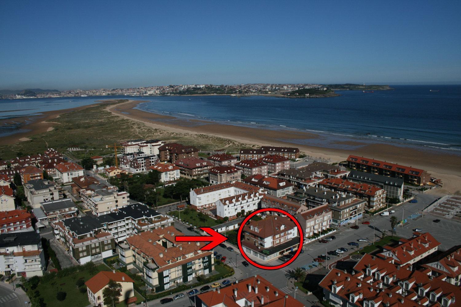 Hotel Las Dunas Somo Exteriör bild
